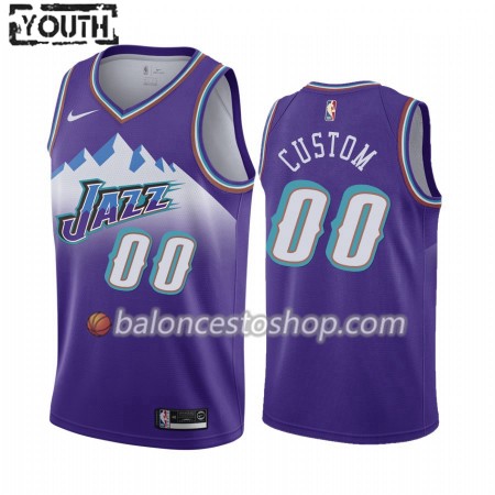 Camiseta Niños NBA Utah Jazz Personalizadas 2019-20 Nike Hardwood Classics Swingman